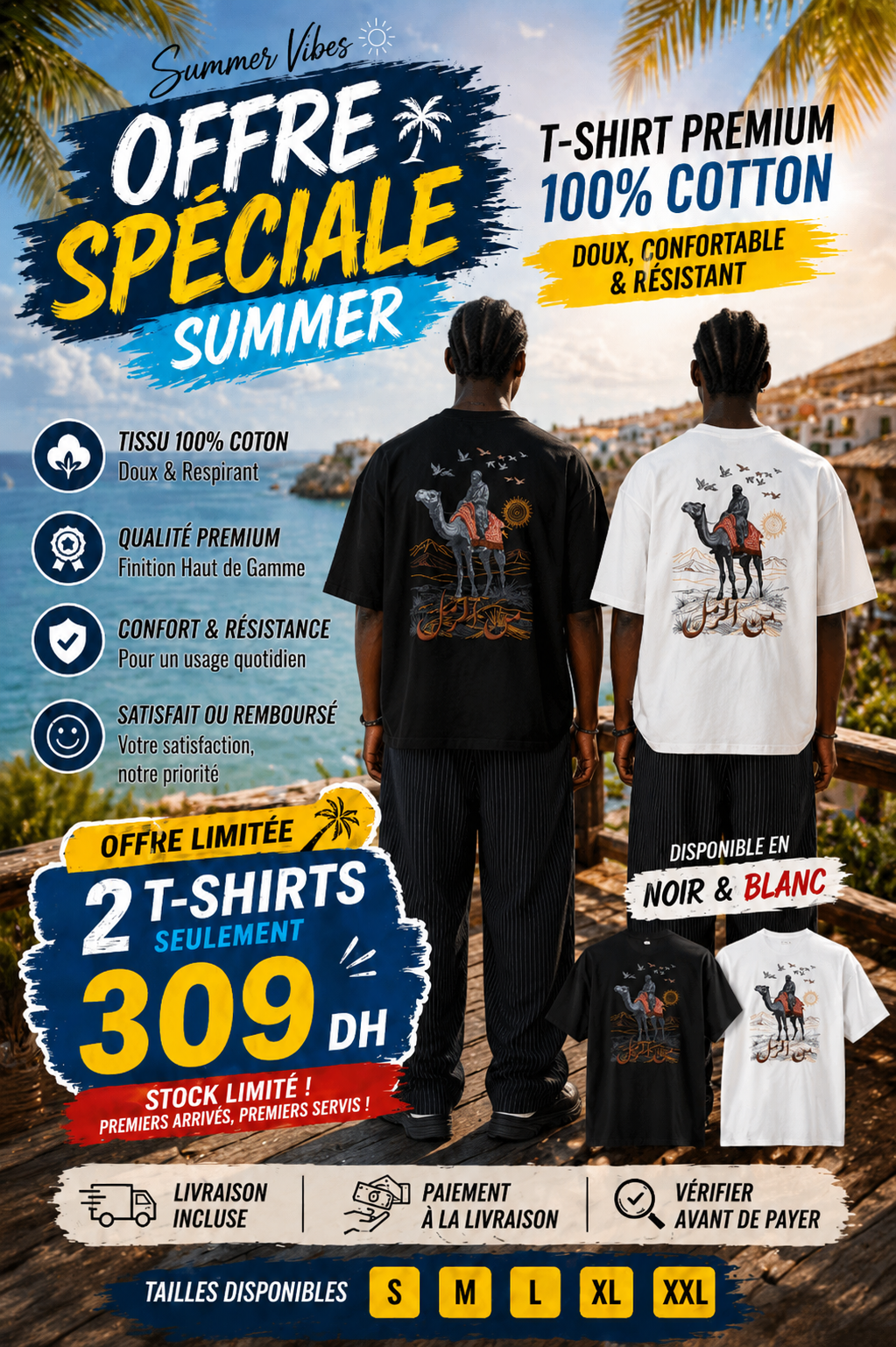 T-shirt Premium au Design Exclusif et au Style Urbain