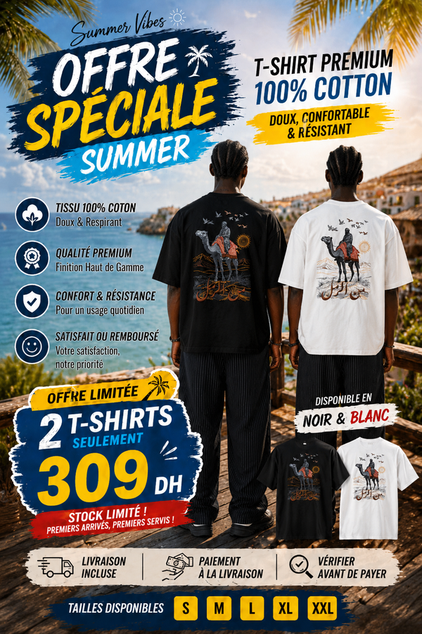 T-shirt Premium au Design Exclusif et au Style Urbain